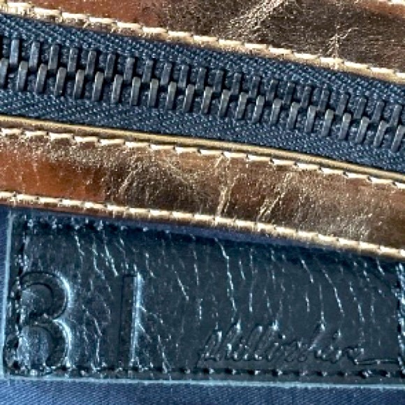 3.1 PHILLIP LIM➕Leather Gold Handbag - Picture 5 of 7